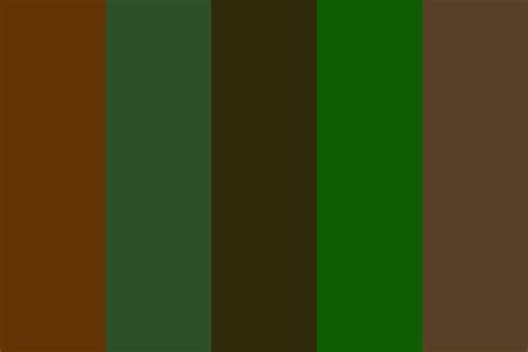 Amazon Rainforest Color Palette
