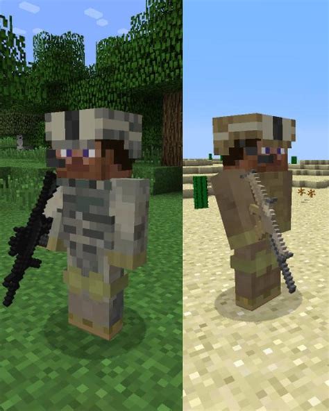 Minecraft Army Skin