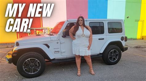 I Bought My First Car 💖 Shes Officially A Jeep Girlie 🏁 Vlog