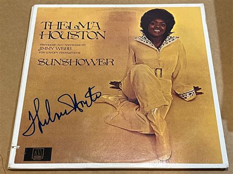 Thelma Houston Signed Autographed Vintage Sunshower Record Etsy