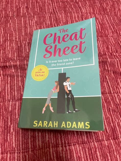 The Cheat Sheet Sarah Adams Hobbies And Toys Books And Magazines