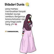 Lengkap cocok anda gunakan untuk wallpaper berikut ini gambar muslimah bercadar hitam dan terbaru lainnya. 50 Gambar Kartun Muslimah Bercadar Cantik Berkacamata | Kartun, Wanita, Gambar