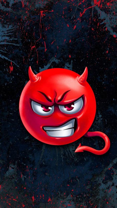 Devil Emoji Wallpaper Nirvanaforever Sticker Goawall