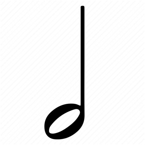 Half Half Note Music Note Icon
