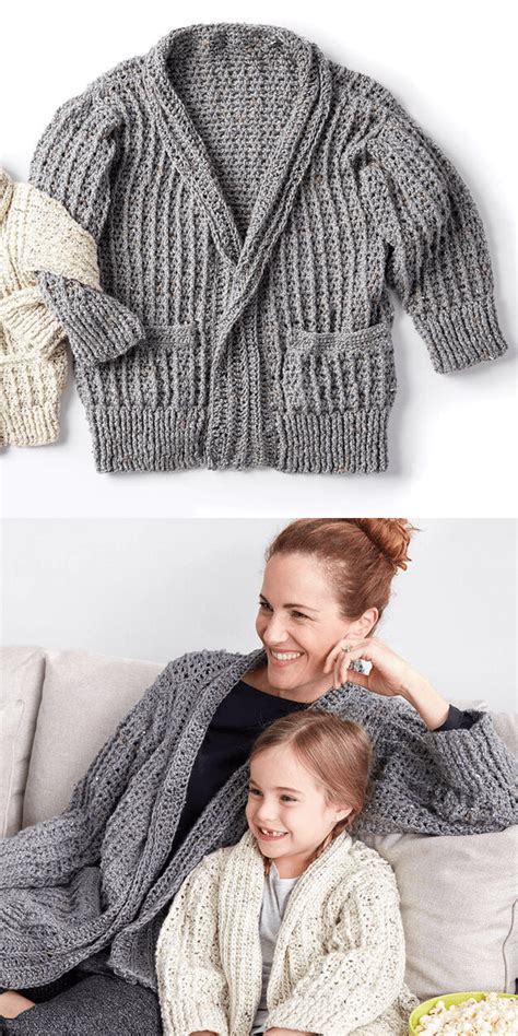 16 Free Crochet Cardigan And Sweater Patterns For Beginners Beautiful