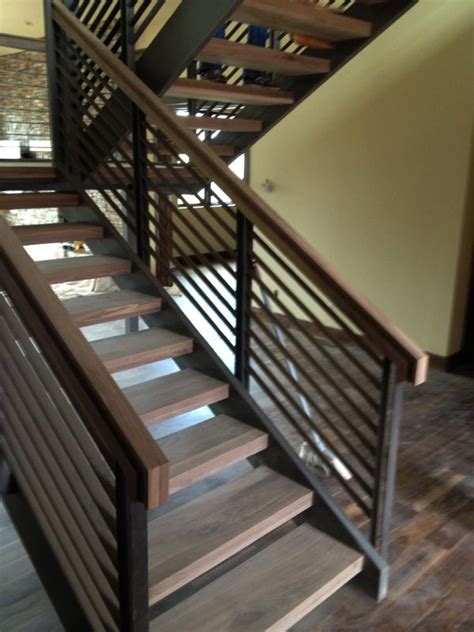 The wooden railings are high in demand on the market, since they are a traditional and a high quality solution. horizontal railings - Google Search | For the Home ...