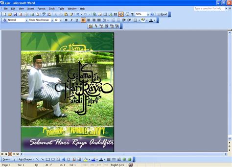 Kad raya aidiladha & haji 2020 allow you to choose from variety choices of cards where you can type your own lovely messages, or just select poster mewarna kad selamat hari raya aidilfitri untuk pertandingan mewarna sekolah. IrwanZul: Cara buat sendiri Kad Raya