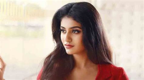 Wink Girl Priya Prakash Varrier Shares Red Outfit Pics From Her Latest