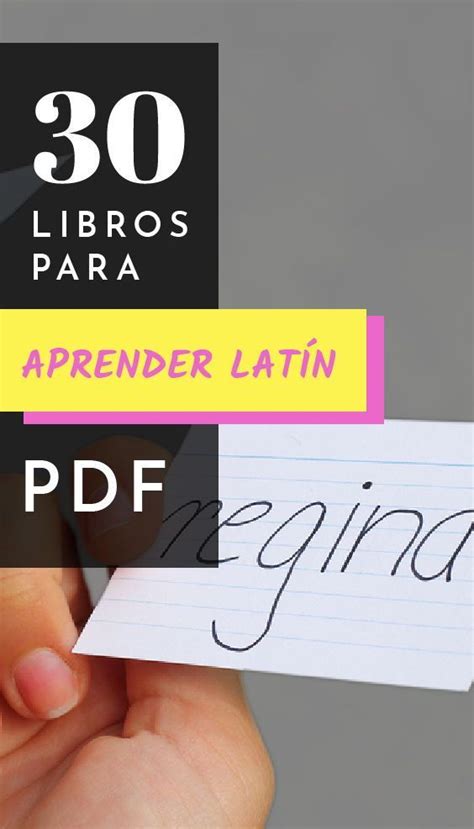 Más De 30 Libros Para Aprender Latin Que Puedes Leer Gratis Y Descargar