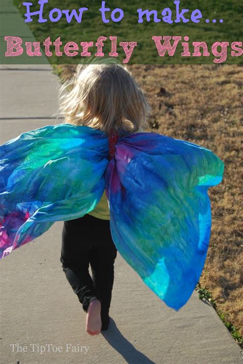 Butterfly Wings Tutorial The Tiptoe Fairy