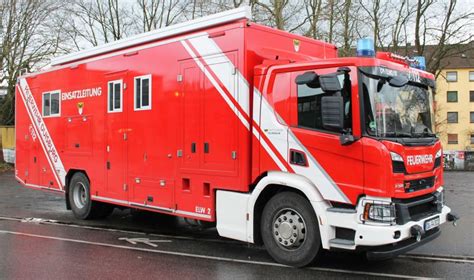 Einsatzleitwagen Der Feuerwehr Duisburg