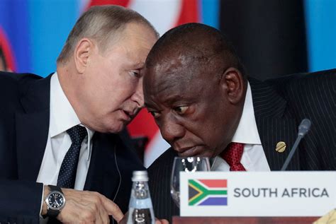 South Africa Due To Host Putin Rows Back From Pledge To Quit War