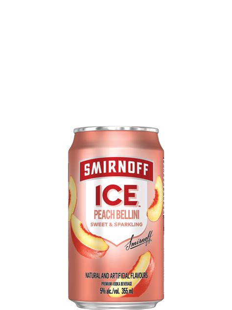 Smirnoff Ice Peach Bellini 6 Pack Cans Newfoundland Labrador Liquor
