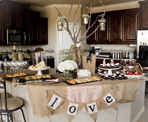 rustic bridal shower ideas themes best home design ideas