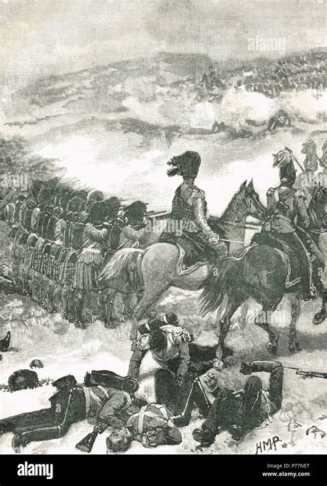 The Highlanders At The Battle Of The Alma 20 September 1854 During