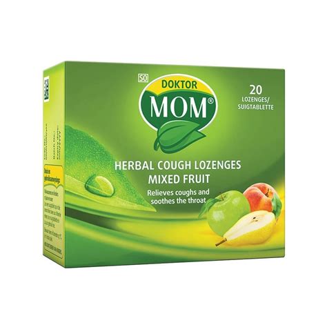 Doktor Mom® Herbal Cough Lozenges Mixed Fruit Jandj Consumer Za