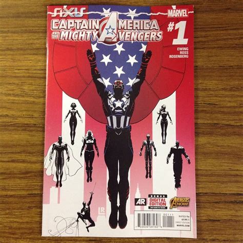Captain America And The Mighty Avengers Number 1 Hits Shel Flickr