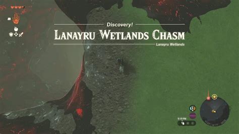 How To Get To Lanayru Wetlands Chasm In Zelda Tears Of The Kingdom