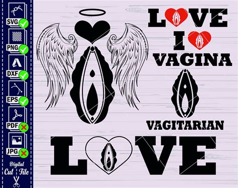 Vagina Svg Female Genitals Vagina Clipart Winged Vagina Etsy Canada My XXX Hot Girl
