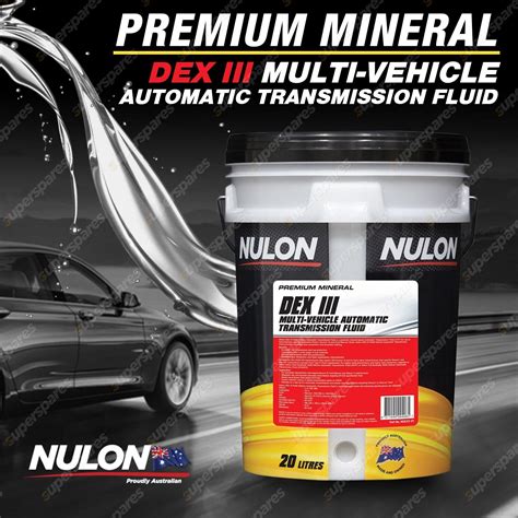 Nulon Premium Mineral Automatic Transmission Fluid 20l Ndex3 20 20 Litres
