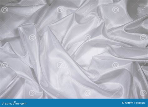 White Satinsilk Fabric 1 Stock Image Image Of Backdrop 424697