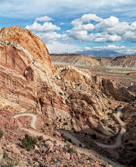 Burr Trail And Beyond Photograph By Kathleen Bishop Pixels