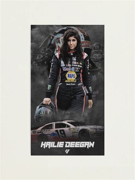 Hailie Deegan Poster Wallpaper For Fans Photographic Print For Sale