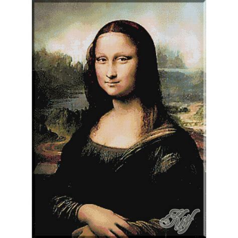 214 Leonardo Da Vinci Mona Lisa Goblen Krif Timisoara