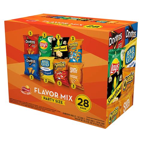 Frito Lay Fun Times Snack Mix Variety Pack 28 Bags Flavor Mix Free Fast