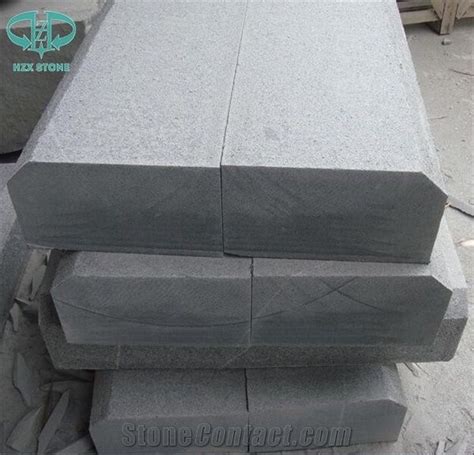 Chinese G654 Pandang Dark Grey Granite Stepsexterior Outdoor Steps
