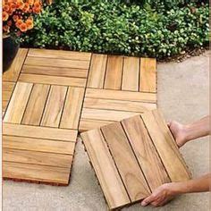 If you do choose ceramic tile, make sure it is a floor tile sturdy enough for patio use; Deck Tiles | you can do it yourself! | Deck tile, Patio flooring, Patio tiles