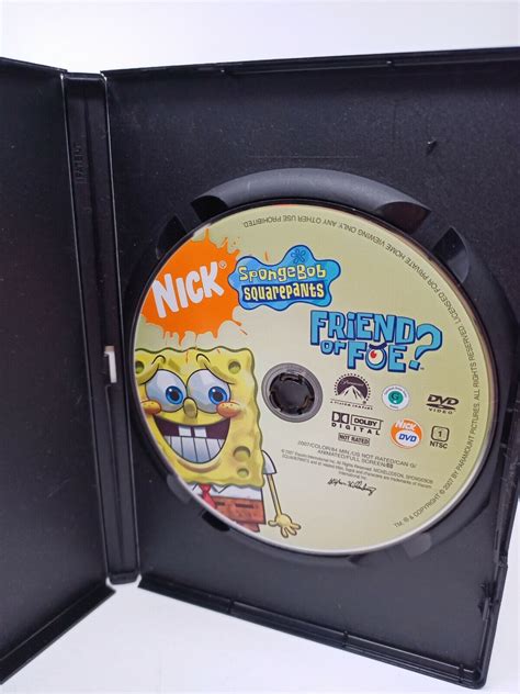Spongebob Squarepants Friend Or Foe Dvd Good 2007 Ebay