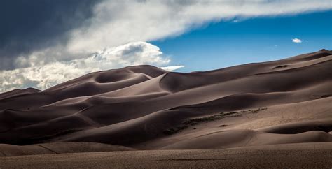 Wallpaper Landscape Sand Sky Blue Desert Dune Colorado Sharp