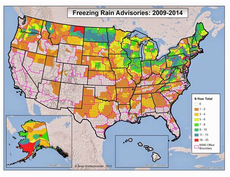 Brian B's Climate Blog: U.S. Winter Weather Advisories and Warnings