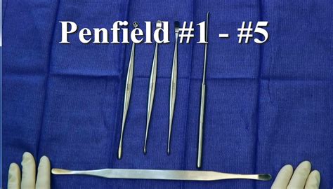 Стаал — 15 (бол., ахо, свечников), 7 (стаал, фогеле), 52:14 — 1:5. Surgical Instruments: Penfield #1 - #5 - Anatomy Guy