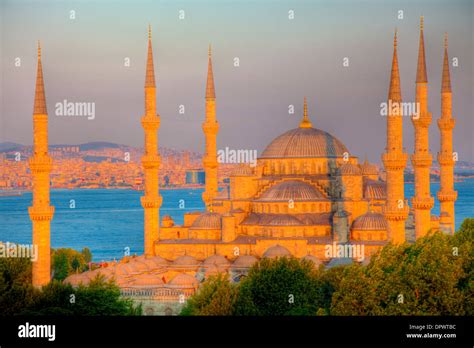 The Blue Mosque Istanbul Turkey Built 1609 Black Sea Near The