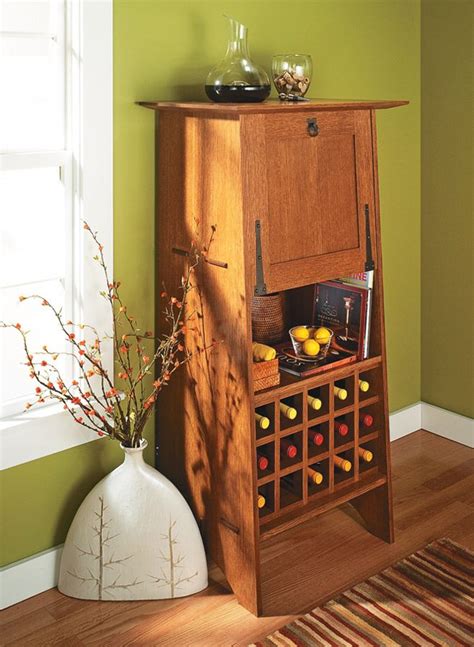 Classic Oak Wine Server Woodsmith Plans Host Your Friends In Style