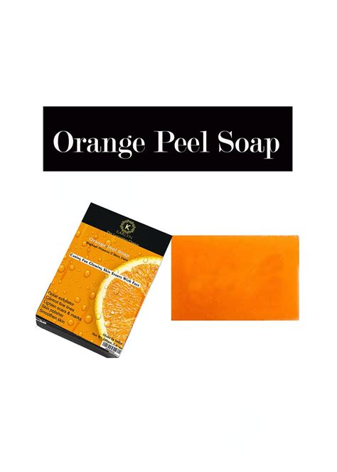 Get Skin Polisher Orange Peel Soap With Vitamin C 100gm At ₹ 220