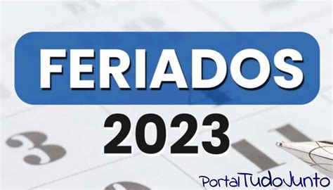 Feriados De 2023 Portal Tudojunto