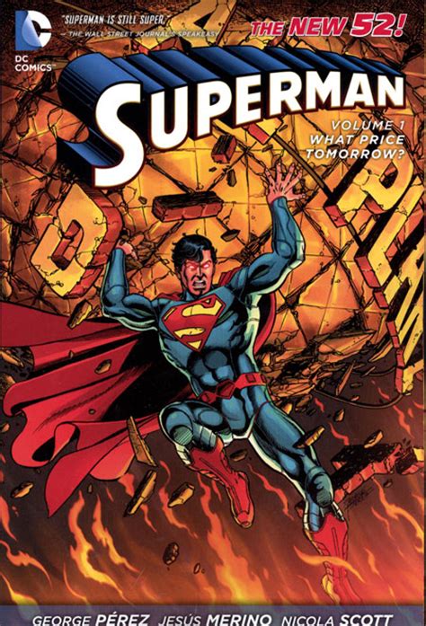 Superman Tp Vol 01 What Price Tomorrow N52 Discount Comic Book Service