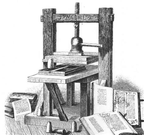 Buque De Vapor Amanecer Repentinamente Invencion Imprenta De Gutenberg