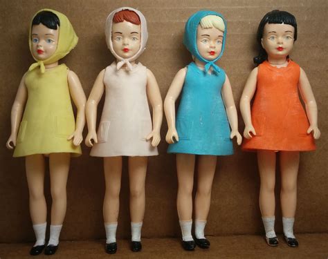 Marx Twinkie Dolls 1965 Mini Fashion Fashion Dolls Dolls