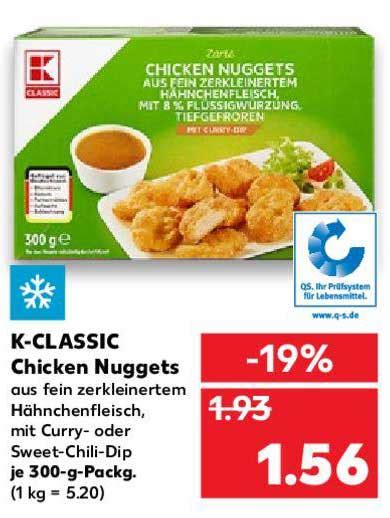 Zapraszamy na zakupy do sieci sklepów kaufland. Iglo Chicken Nuggets Angebot bei Kaufland