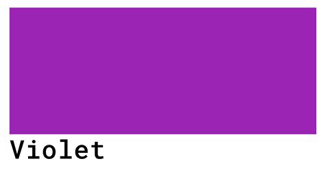 Violet Color Codes The Hex RGB And CMYK Values That You Need