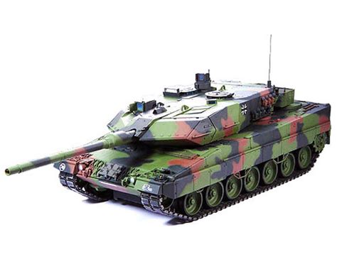 Tamiya Leopard 2 A6 Full Option 1 16 Radio Control Tank Kit TAM56020