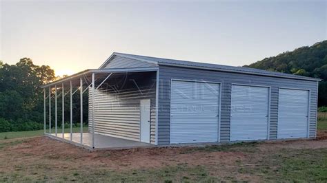30x40 Metal Building With Lean To 30x40 Metal Shop Building