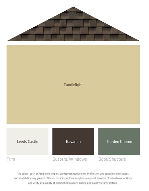 Fresh Color Palettes For A Brown Roof Colores Para Casas Exteriores