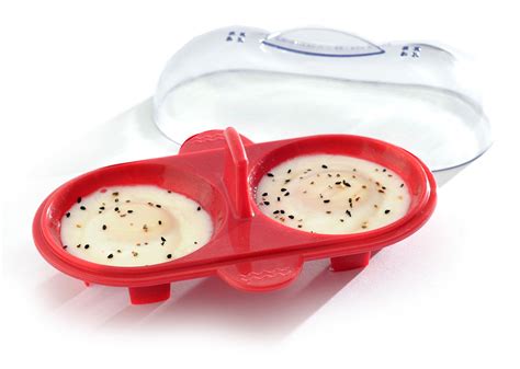 Silicone Egg Poacher With Lid Ventures Intl