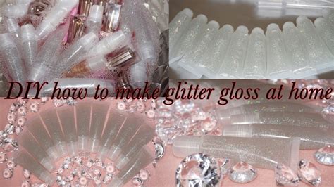 How To Make Glitter Lip Gloss At Home