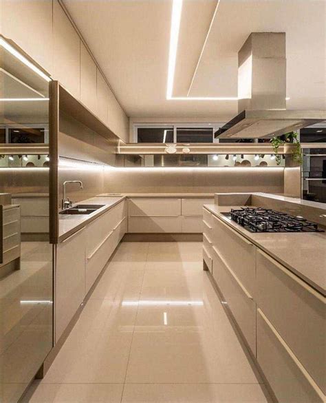 Cozinha De Luxo Moderna 30 Modelos Para Se Inspirar